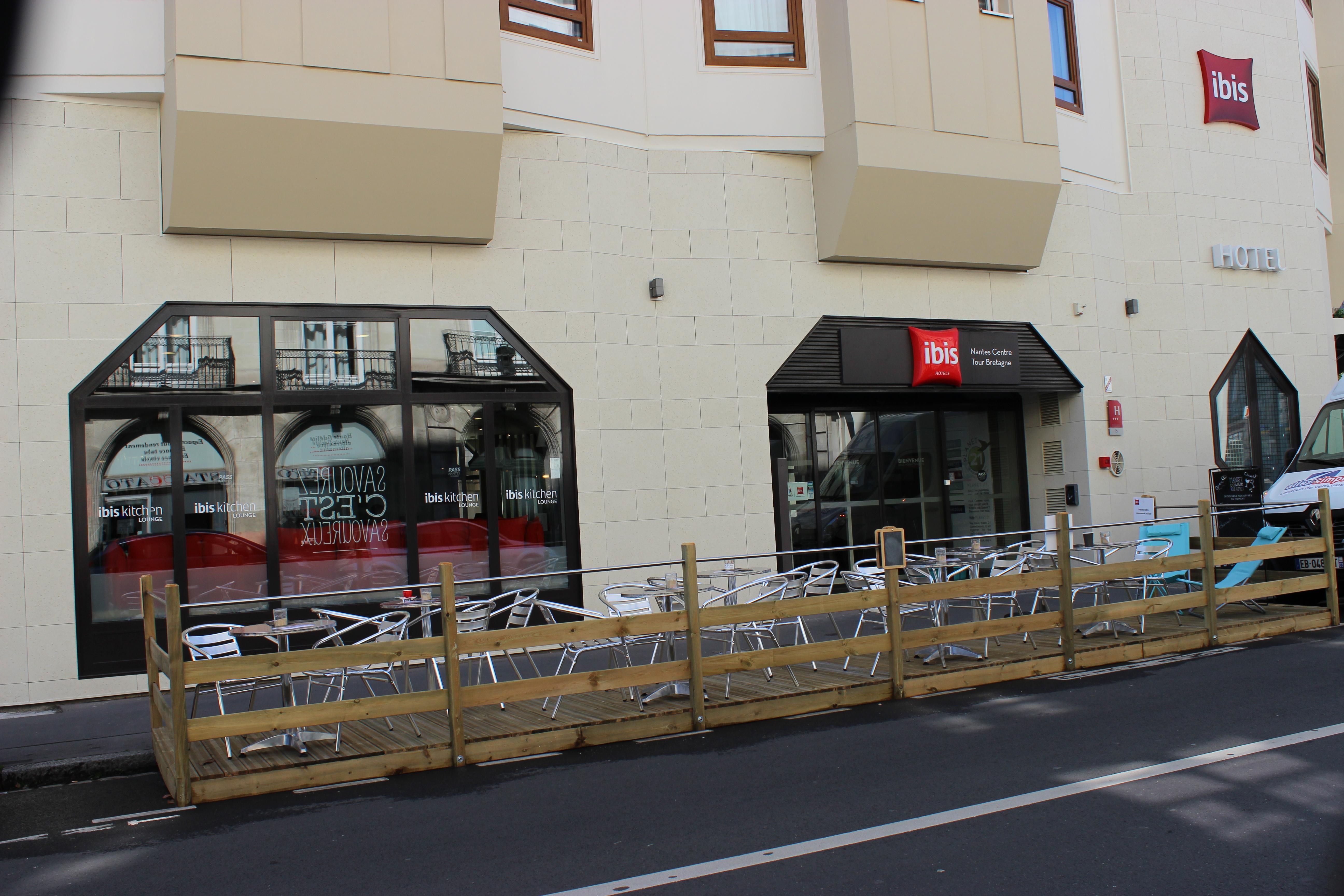 Ibis Nantes Centre Tour Bretagne Hotel Buitenkant foto